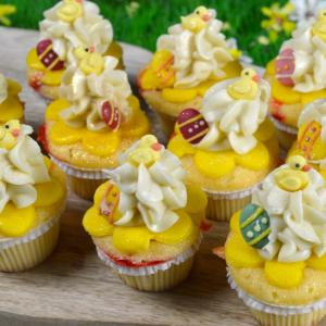 Metalen bord 30 x 20 cm baken: Made With Love Sweet Cupcakes Bakery - DekoNo7
