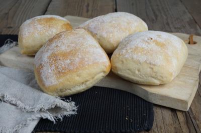 Bianca ciabatta om zelf af te bakken per 4 verpakt