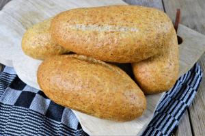 Bruine petit pain om zelf af te bakken per 4 verpakt