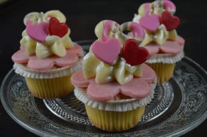 Valentijn cupcake