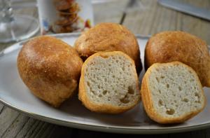 Glutenvrije oliebollen zonder rozijnen per 4 verpakt