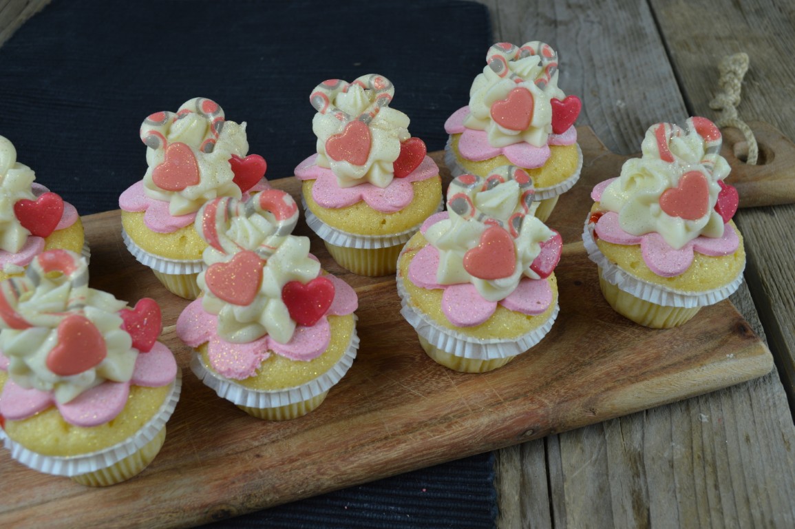 Valentijn cupcake
