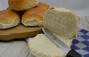 Witte broodjes per 6 verpakt